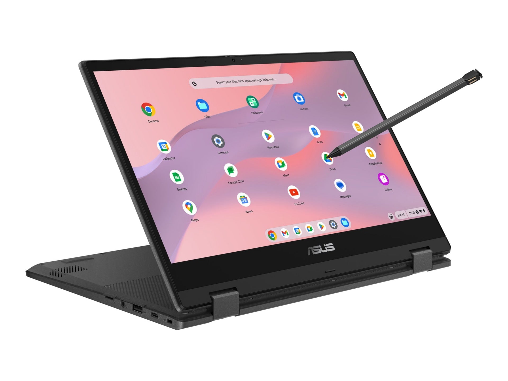 Laptop ASUS Chromebook CM14 Flip CM1402FM2A-DS84FT-S, Mediatek Kompanio 520 8 Núcleos, 8GB DDR4, 64 GB eMMC, A - vista 4