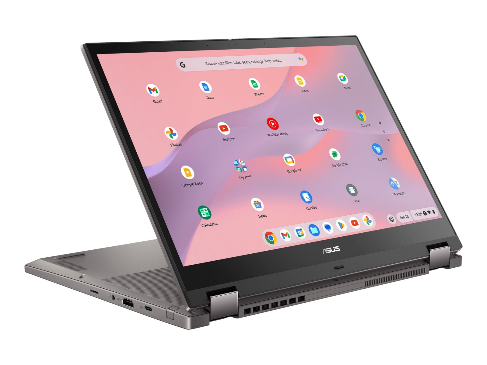Laptop ASUS Chromebook CX34 Flip CX3401FBA-GE566T-S, Intel Core I5 - 10 Núcleos, 16GB DDR4, 256 GB SSD - vista 5