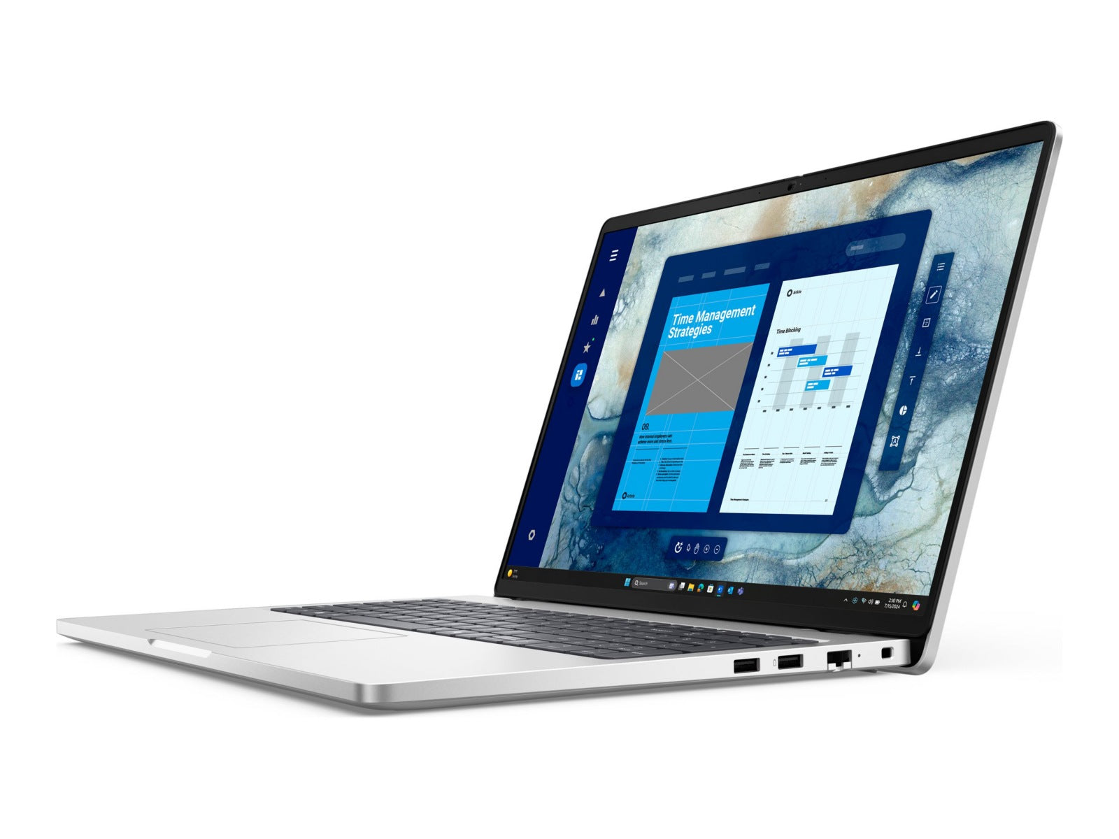 Laptop Dell Pro 16 PC16250, Intel Core Ultra 5 - 12 Núcleos, 16GB DDR5, 512 GB SSD, Intel Graphics - vista 1