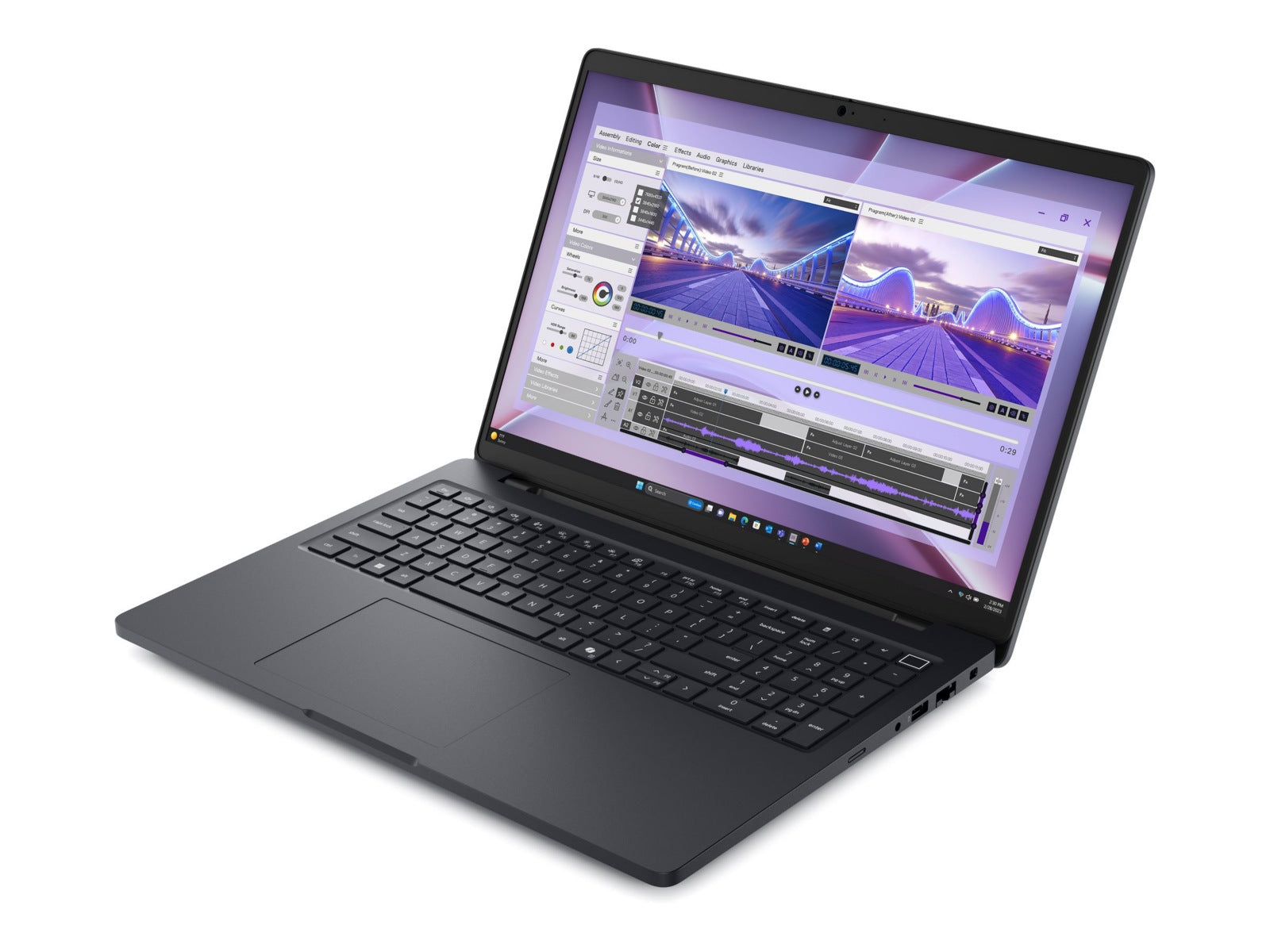 Laptop Dell Pro Max 16 MC16250, Intel Core Ultra 7 - 16 Núcleos, 16GB DDR5, 512 GB SSD, RTX PRO - vista 1