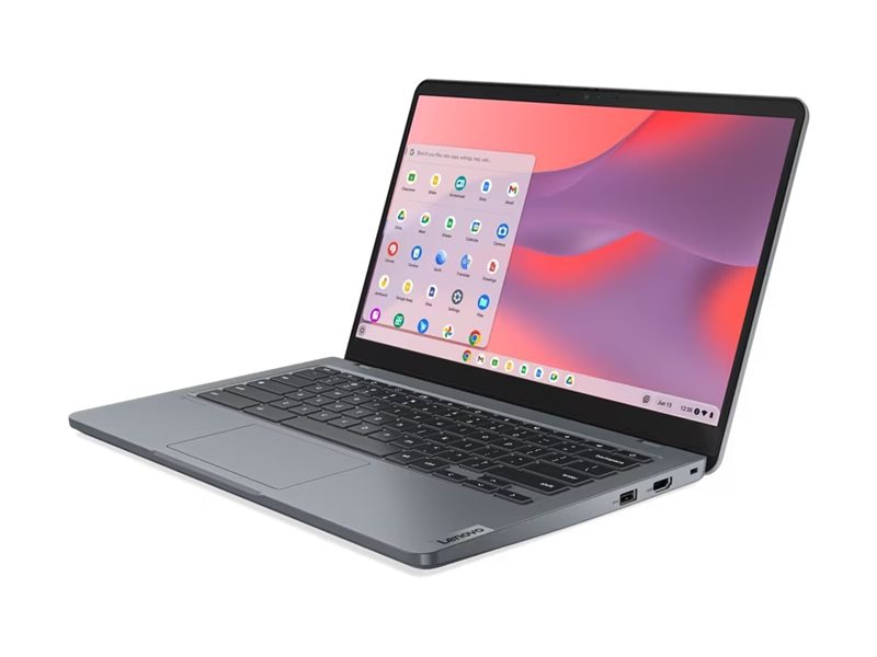 Laptop Lenovo 14e Chromebook Gen-3 82W6, Intel N-Series N200 4 Núcleos, 8GB DDR5, 128 GB - vista 3