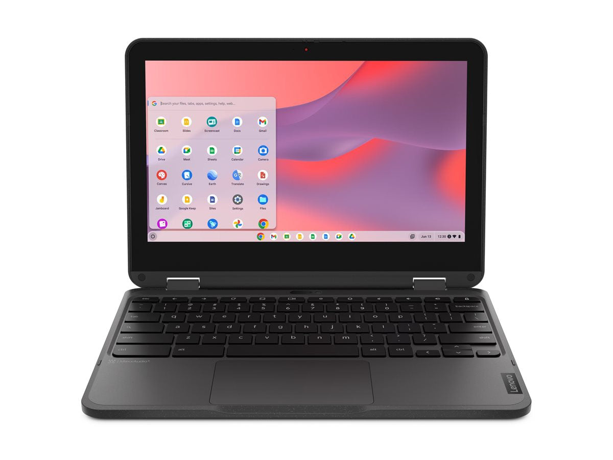 Laptop Lenovo 500e Chromebook Gen 4s 83N8, Intel N-Series N150 4 Núcleos, 8GB DDR5, 64 GB, Intel Graphics - vista 2
