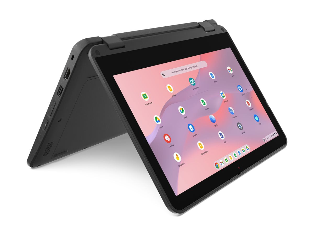 Laptop Lenovo 500e Chromebook Gen 4s 83N8, Intel N-Series N150 4 Núcleos, 8GB DDR5, 64 GB, Intel Graphics - vista 4