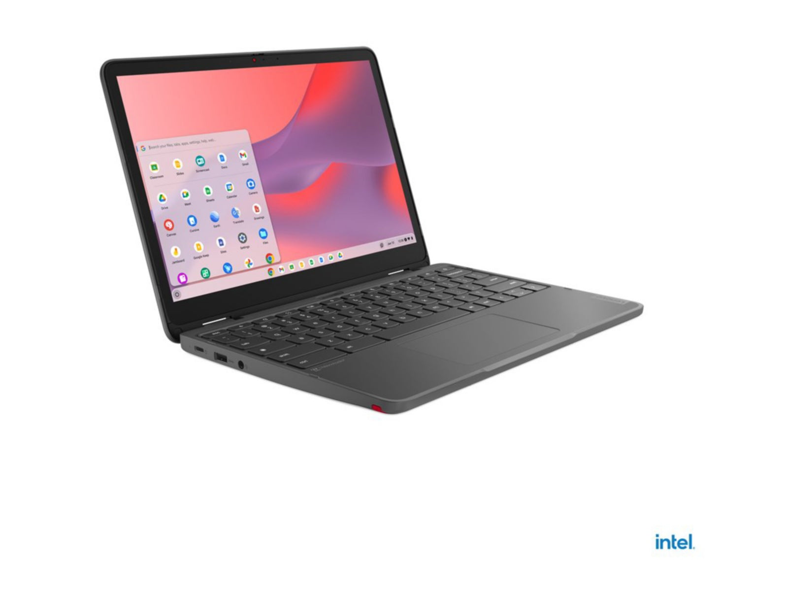 Laptop Lenovo 500e Yoga Chromebook Gen-4 82W4, Intel N-Series N100 4 Núcleos, 4GB DDR5, 32 GB - vista 5