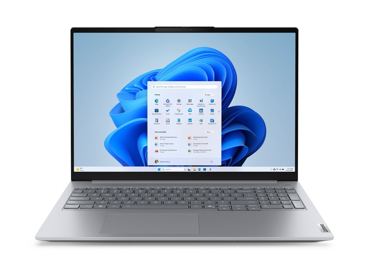 Laptop Lenovo ThinkBook 16 G8 IAL 21SK, Intel Core Ultra 5 - 12 Núcleos, 16GB DDR5, 512 GB SSD, Intel Graphics - vista 4