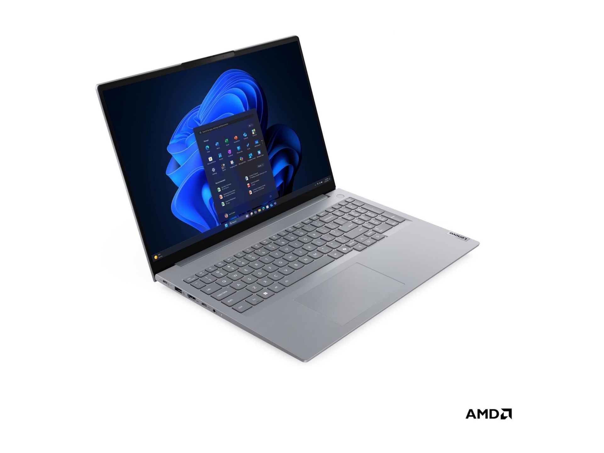Laptop Lenovo ThinkBook 16 G9 AHP 21UT, AMD Ryzen 5 220 6 Núcleos, 8GB DDR5, 256 GB SSD, Radeon 740M - vista 3