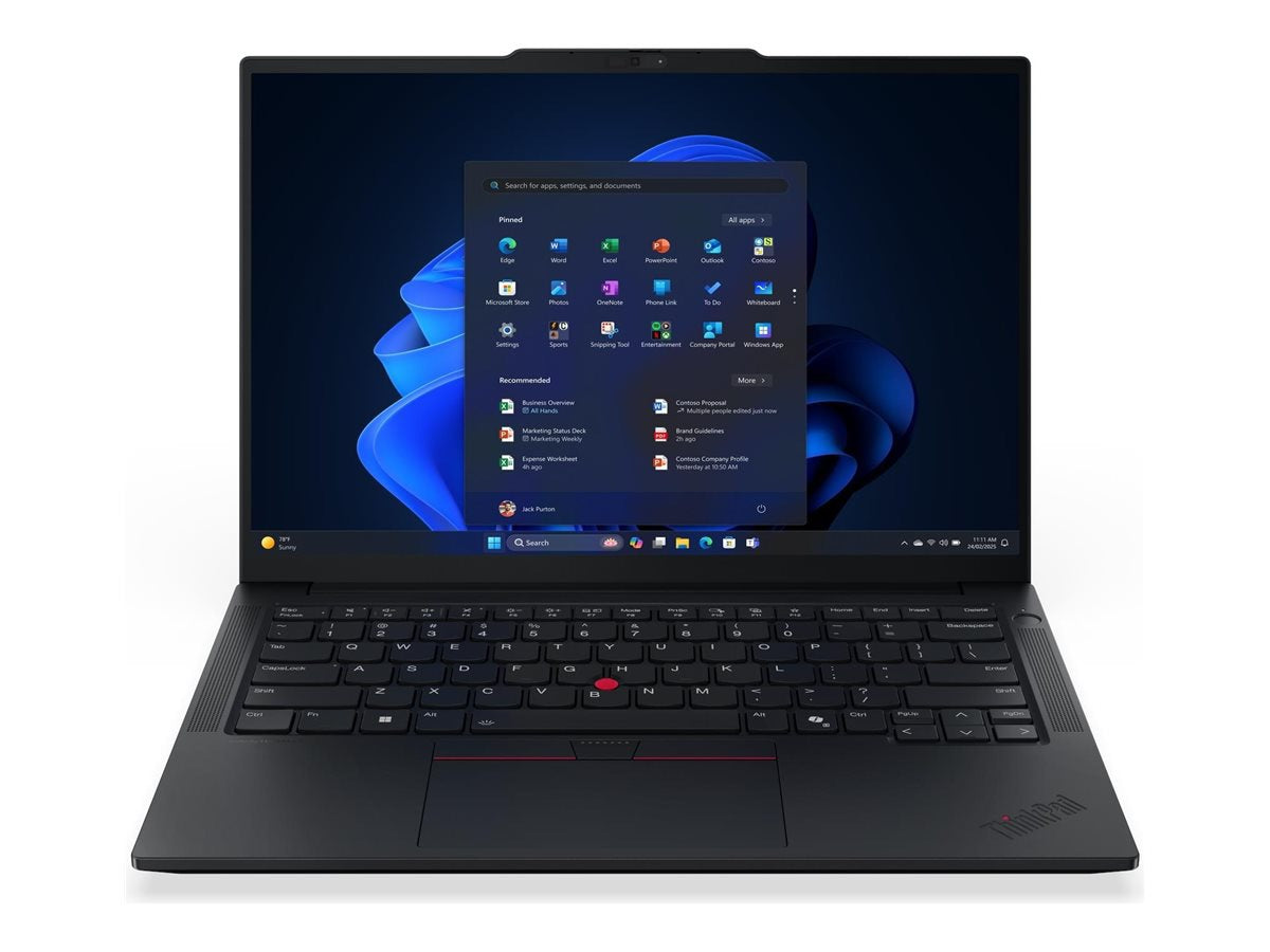 Laptop Lenovo ThinkPad E14 Gen 7 21SX, Intel Core Ultra 7 - 16 Núcleos, 16GB DDR5, 512 GB SSD, Intel Arc Graph - vista 1