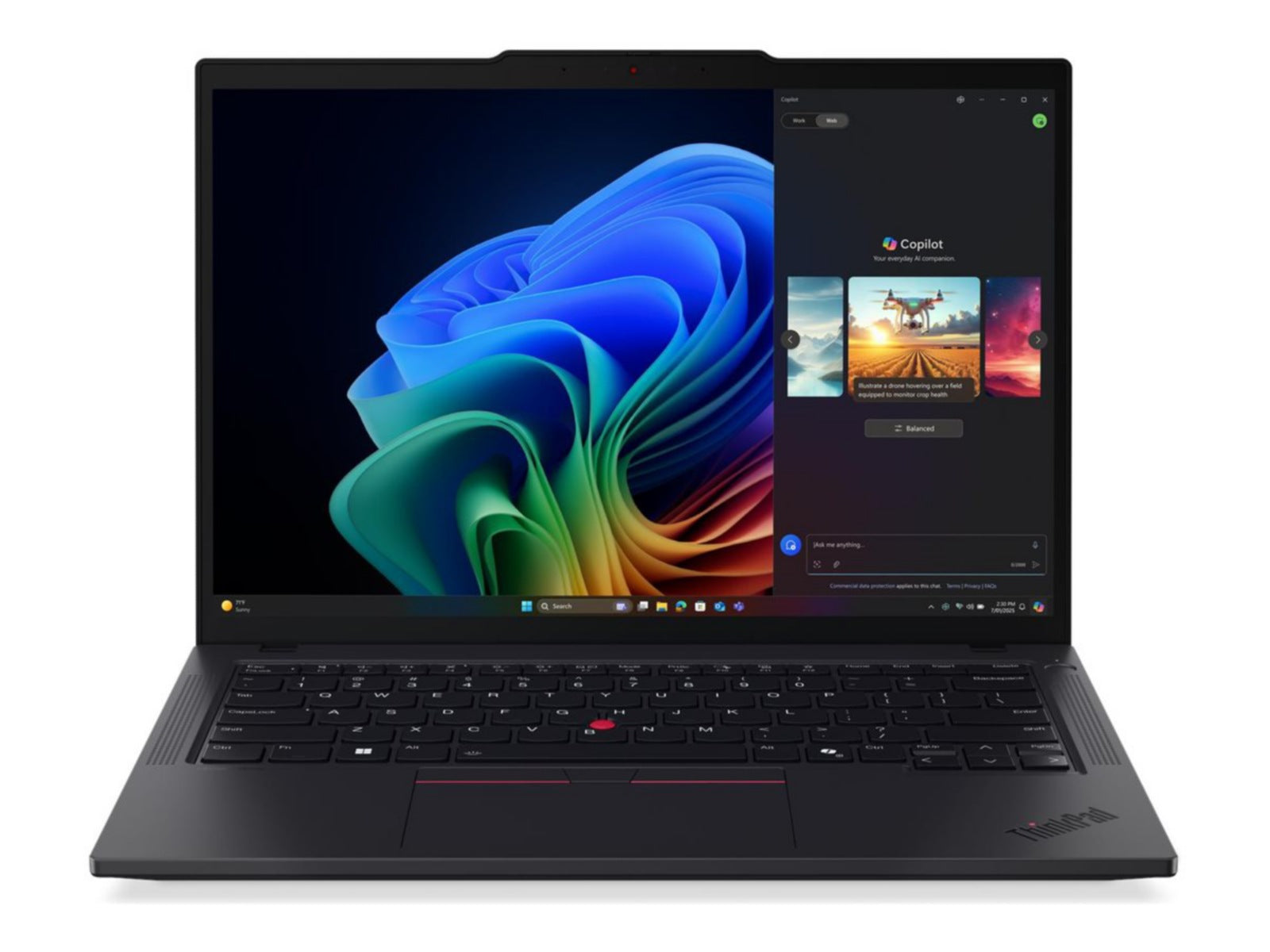 Laptop Lenovo ThinkPad T14 Gen 6 21QJ, AMD Ryzen AI 7 PRO 350 8 Núcleos, 16GB DDR5, Lenovo ThinkPad T14 Gen 6 - vista 1