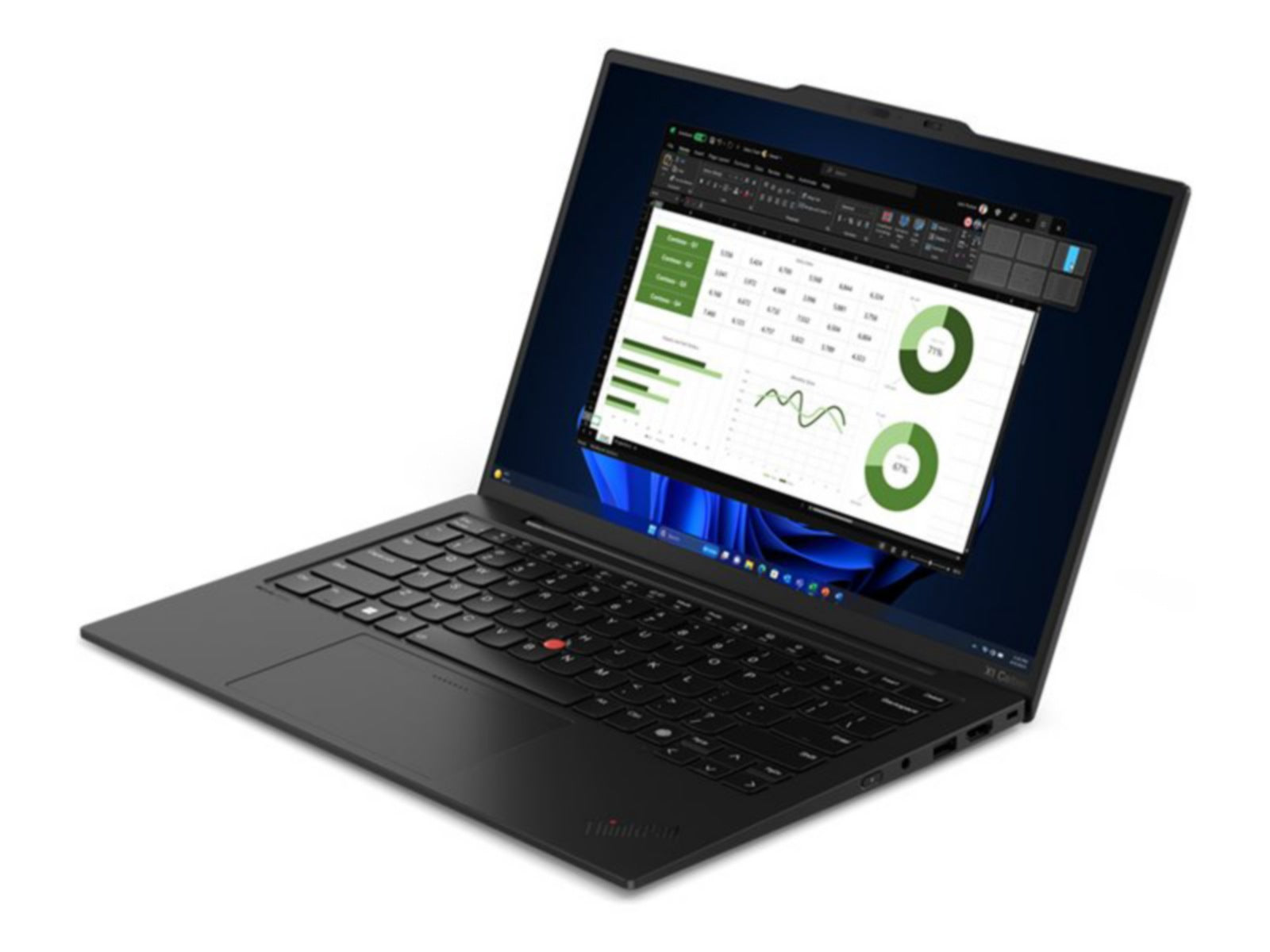 Laptop Lenovo ThinkPad X1 Carbon Gen 12 21KC, Intel Core Ultra 5 - 12 Núcleos, 32GB DDR5, 512 GB, Intel Graphi - vista 2