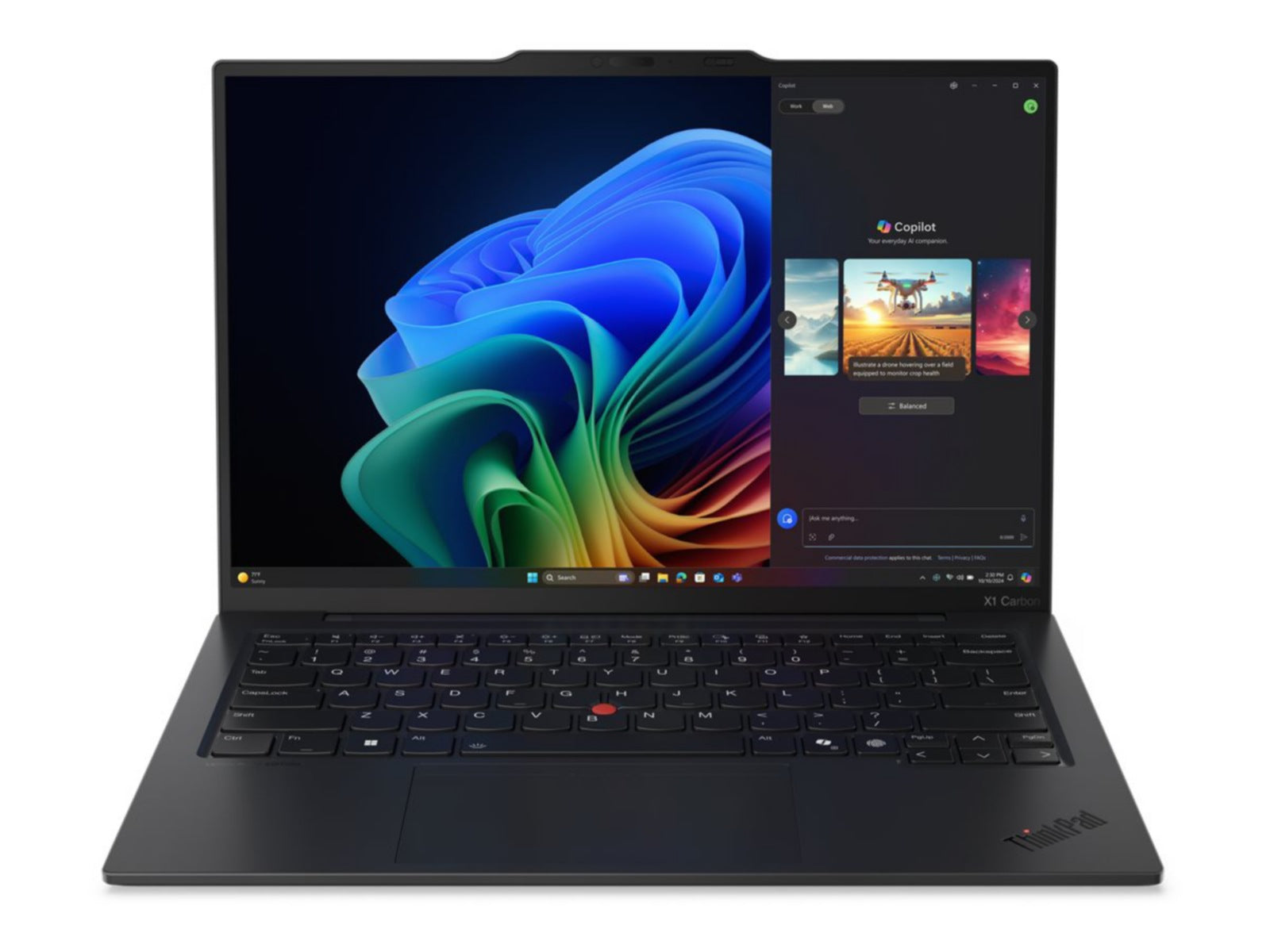Laptop Lenovo ThinkPad X1 Carbon Gen 13 21NS, Intel Core Ultra 7 - 8 Núcleos, 32GB DDR5, 512 GB SSD -, Intel A - vista 1