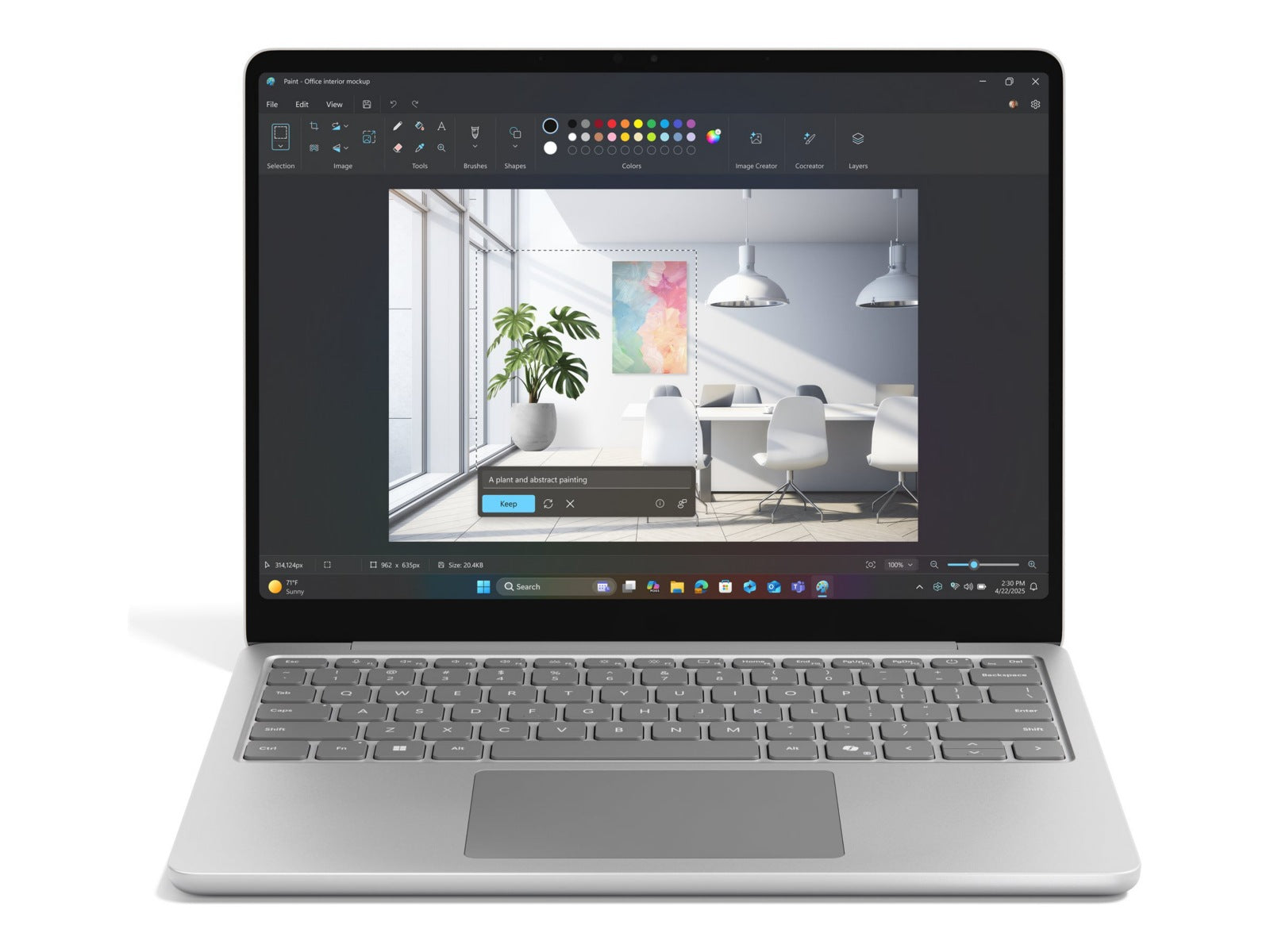 Laptop Microsoft Surface Laptop for Business, Qualcomm Snapdragon X Plus X1P-42-100 8 Núcleos, 16GB DDR5, 256 - vista 6