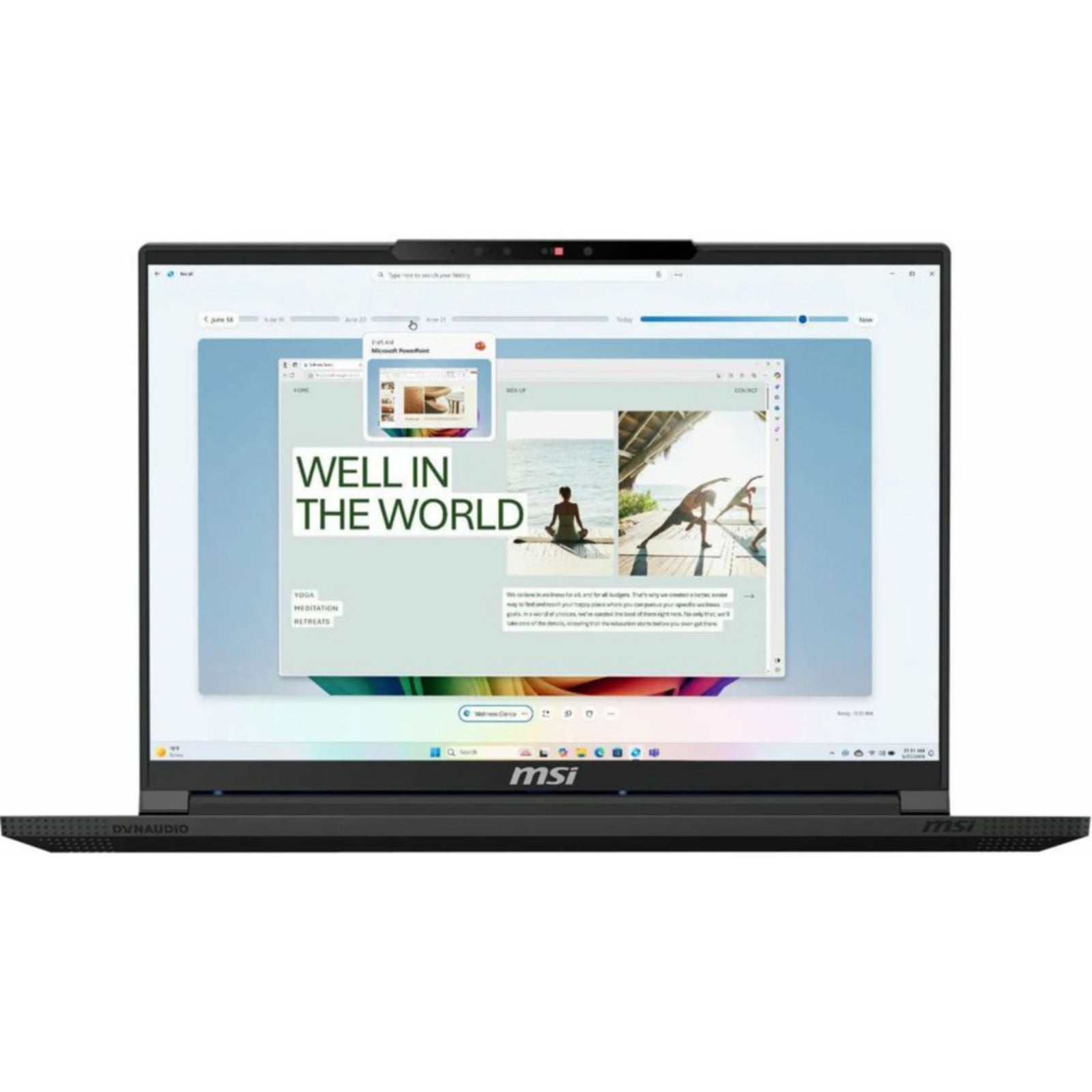 Laptop MSI Stealth A16 AI+ Stealth A16 AI+ A3XWHG-079US, AMD Ryzen AI 9 HX 370 12 Núcleos, 32GB, 2 TB, GeForce - vista 7