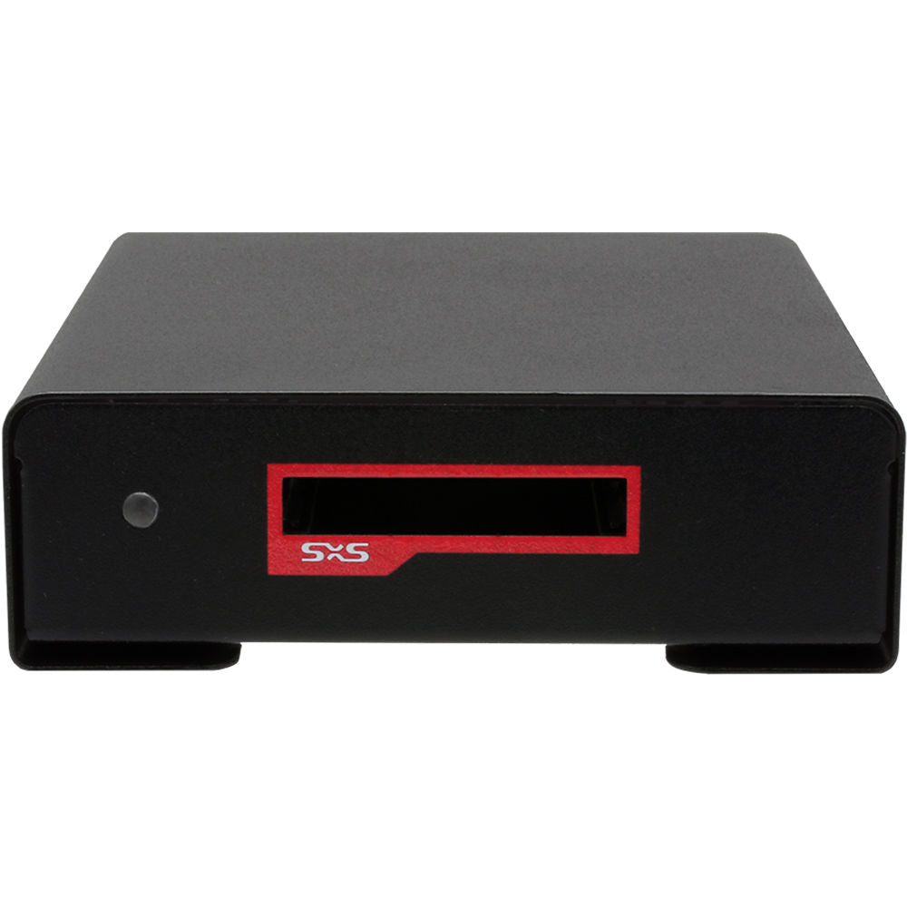 Lector de Tarjetas Atech Flash Technology Blackjet TX-1S Thunderbolt 3 Sony SxS - vista frontal