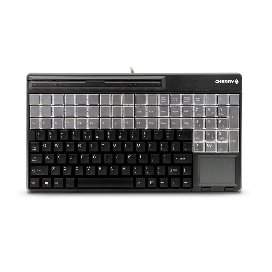 Lector de Tarjetas CHERRY SPOS (Small Point of Sale) Touchpad MSR Keyboard - vista 4