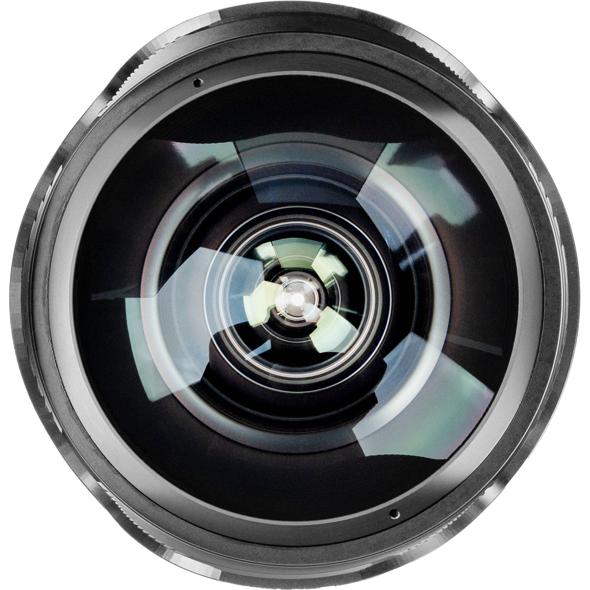 Lente 7Artisans 10mm f/2.5 AF MAX Fisheye - vista lateral