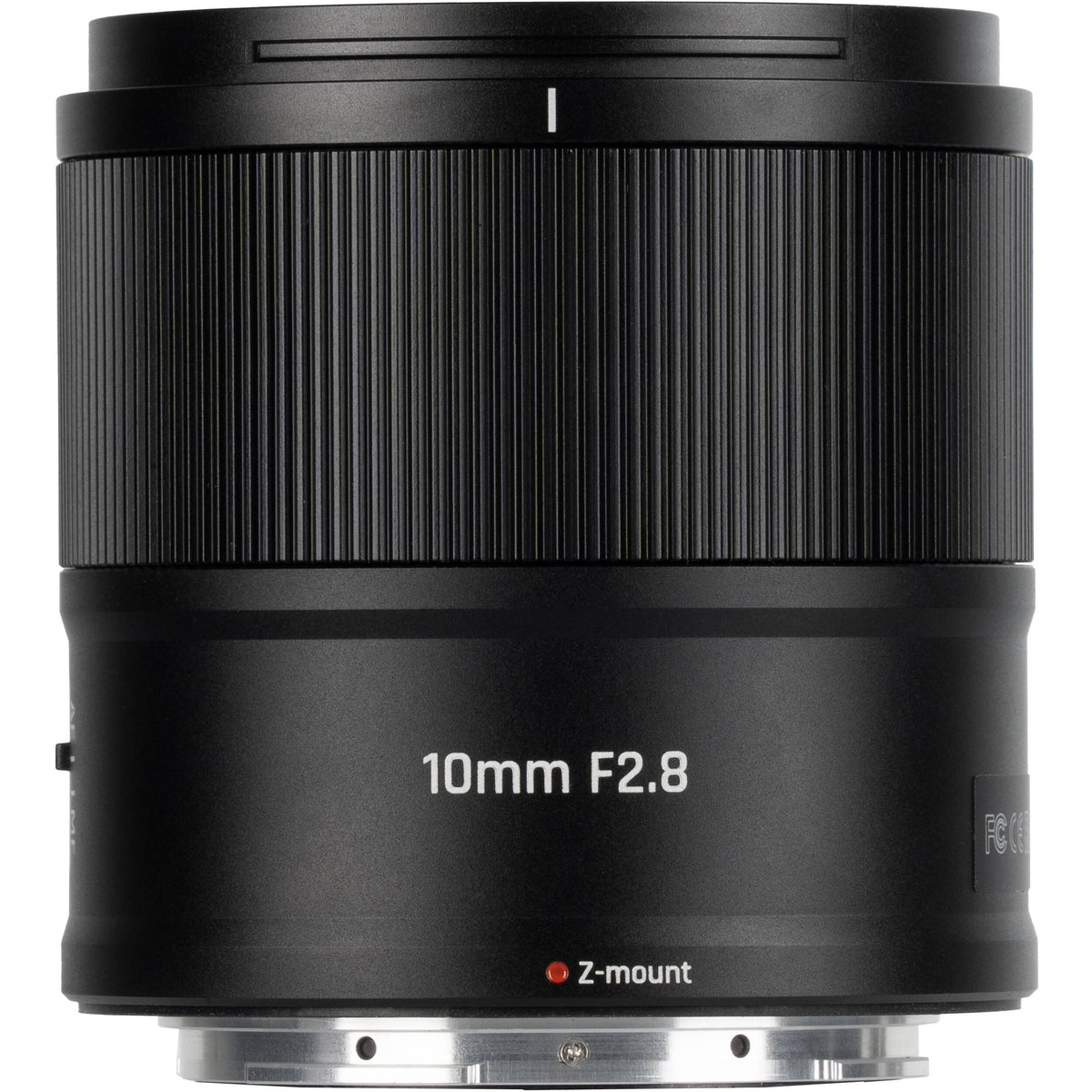 Lente 7Artisans 10mm f/2.8 AF - vista frontal