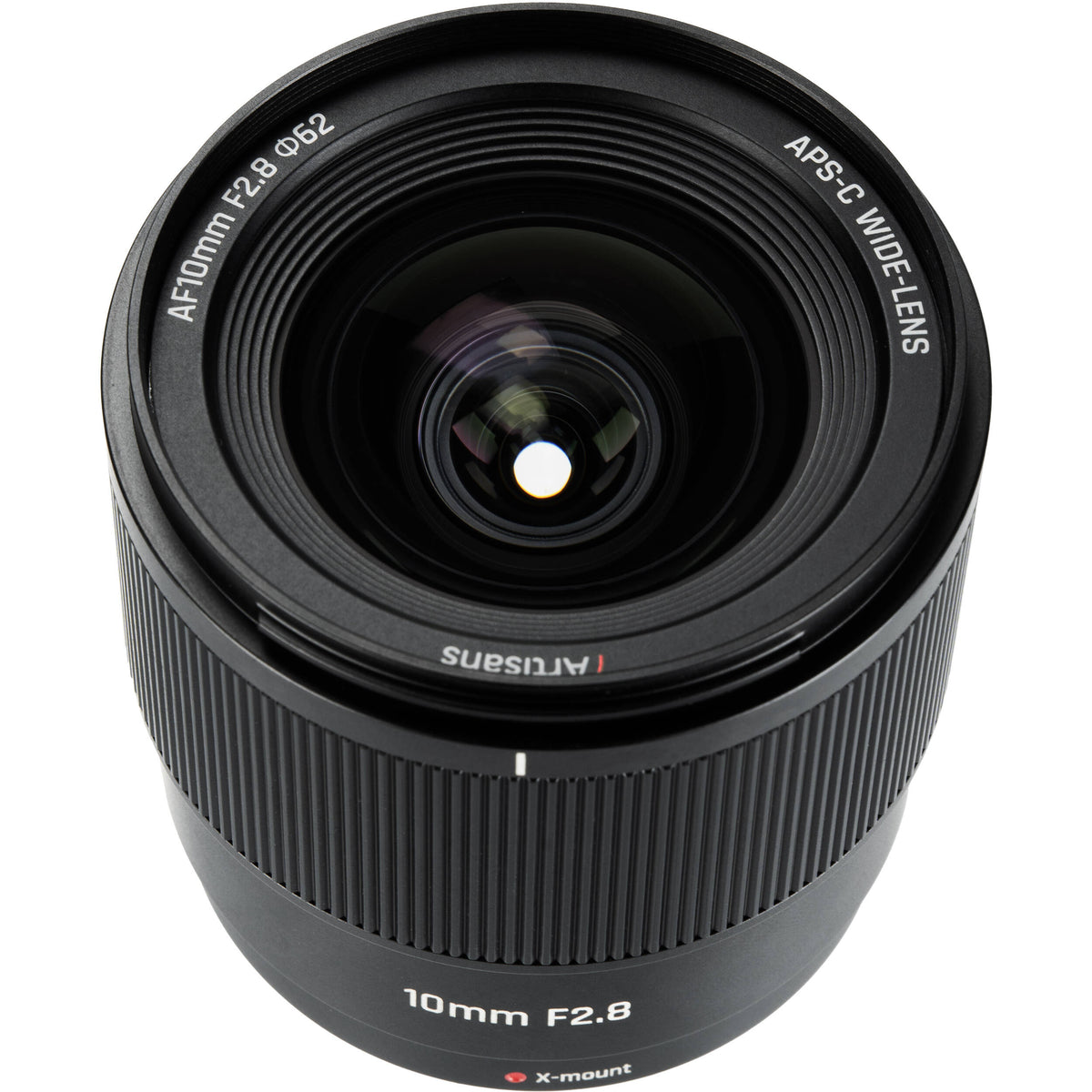Lente 7Artisans 10mm f/2.8 AF - vista lateral