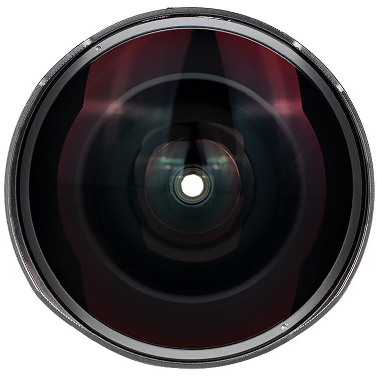 Lente 7Artisans 10mm f/2.8 Fisheye - vista frontal