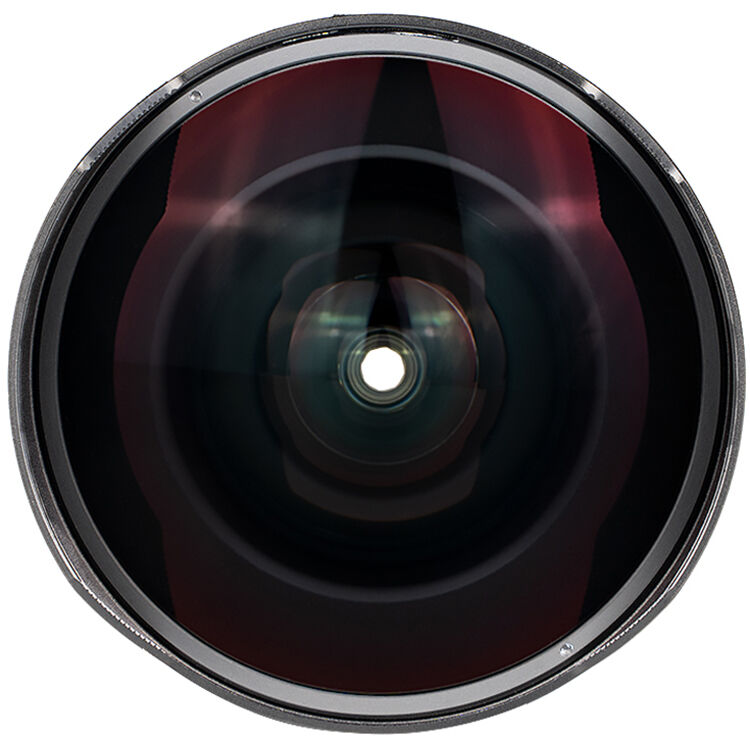 Lente 7Artisans 10mm f/2.8 Fisheye - vista frontal