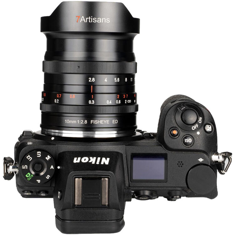 Lente 7Artisans 10mm f/2.8 Fisheye - en uso