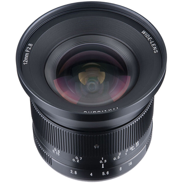 Lente 7Artisans 12mm f/2.8 Mark II - vista principal