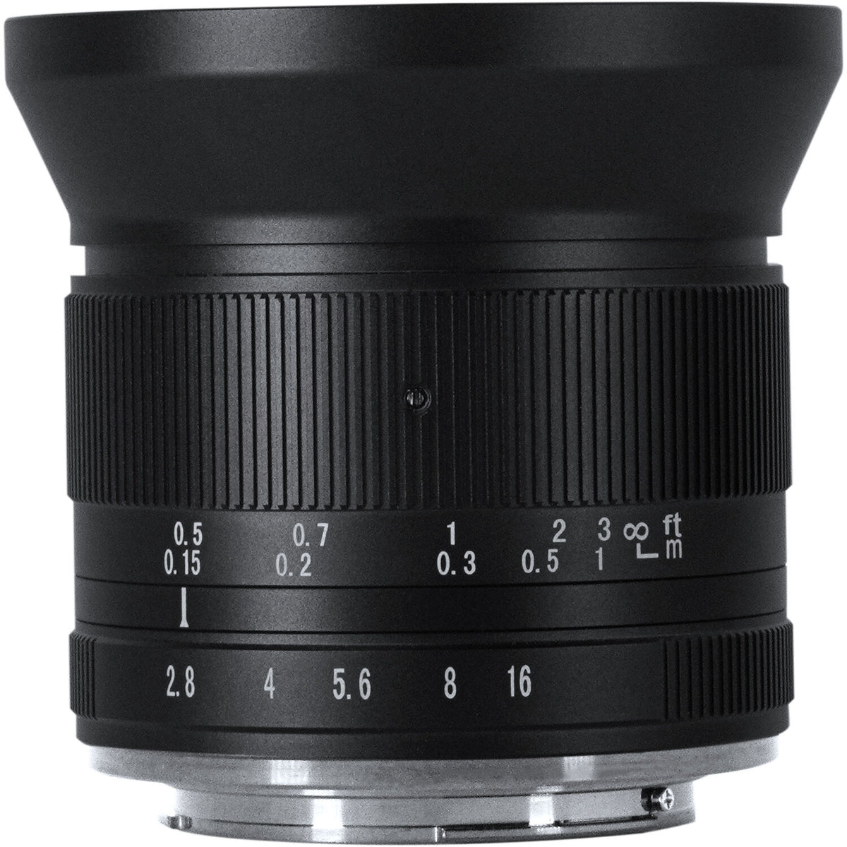 Lente 7Artisans 12mm f/2.8 Mark II - detalle