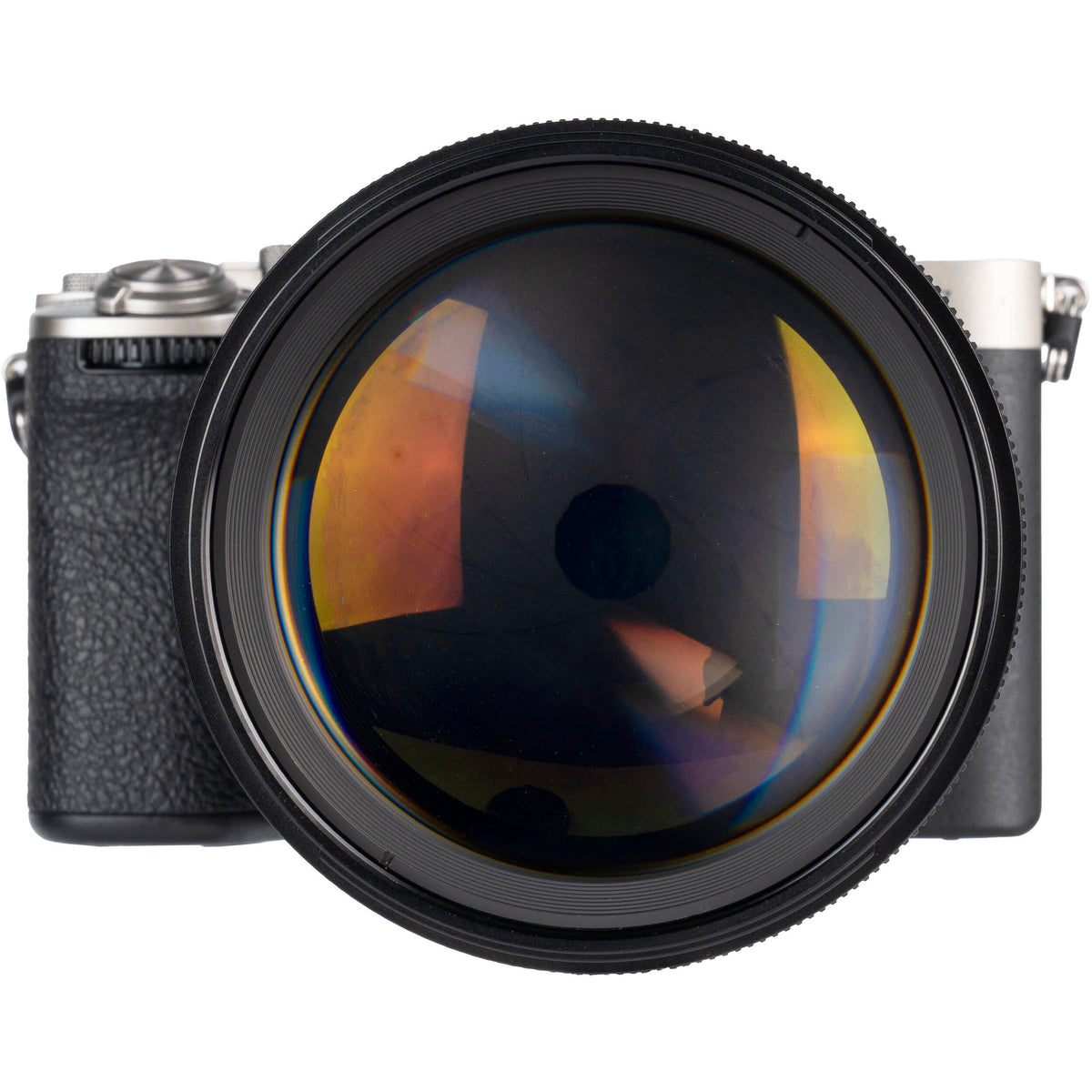 Lente 7Artisans 135mm f/1.8 - vista frontal