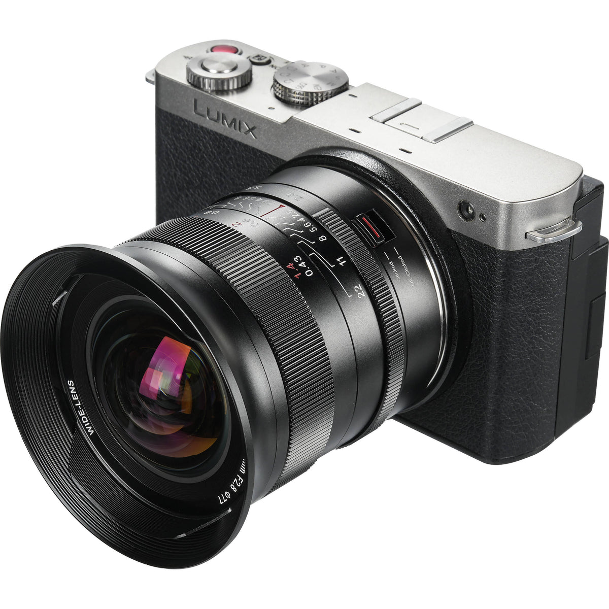 Lente 7Artisans 14mm f/2.8 - contenido de la caja
