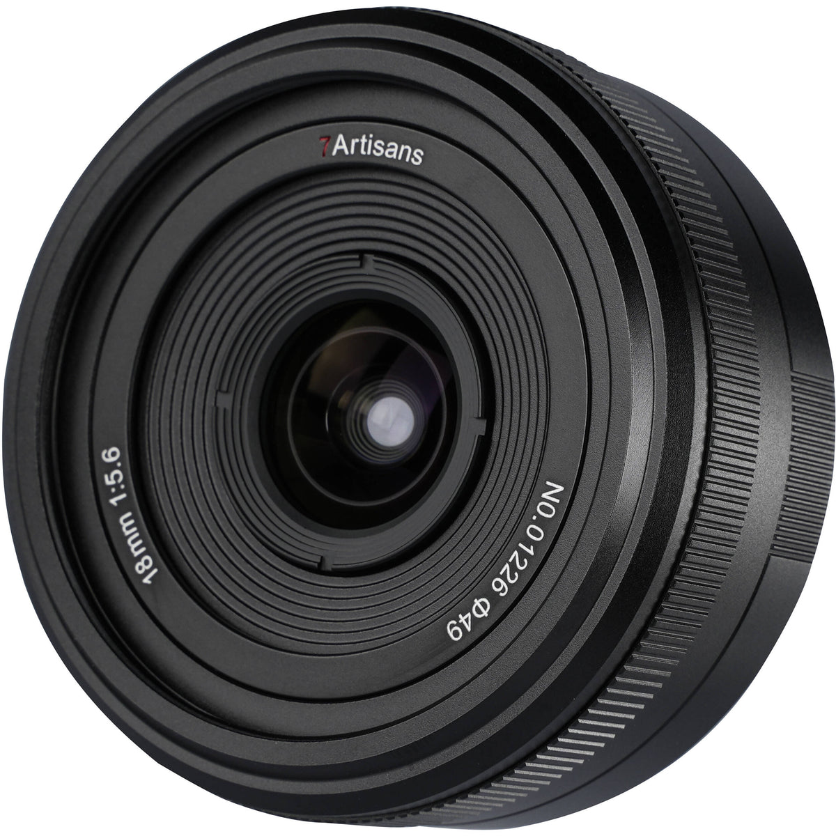 Lente 7Artisans 18mm f/5.6 - contenido de la caja