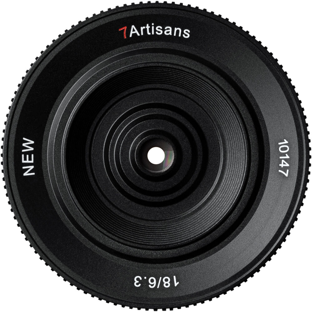 Lente 7Artisans 18mm f/6.3 Mark II - vista lateral