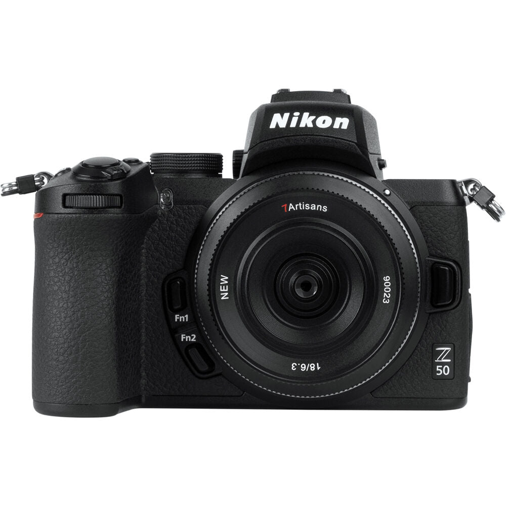 Lente 7Artisans 18mm f/6.3 Mark II - contenido de la caja