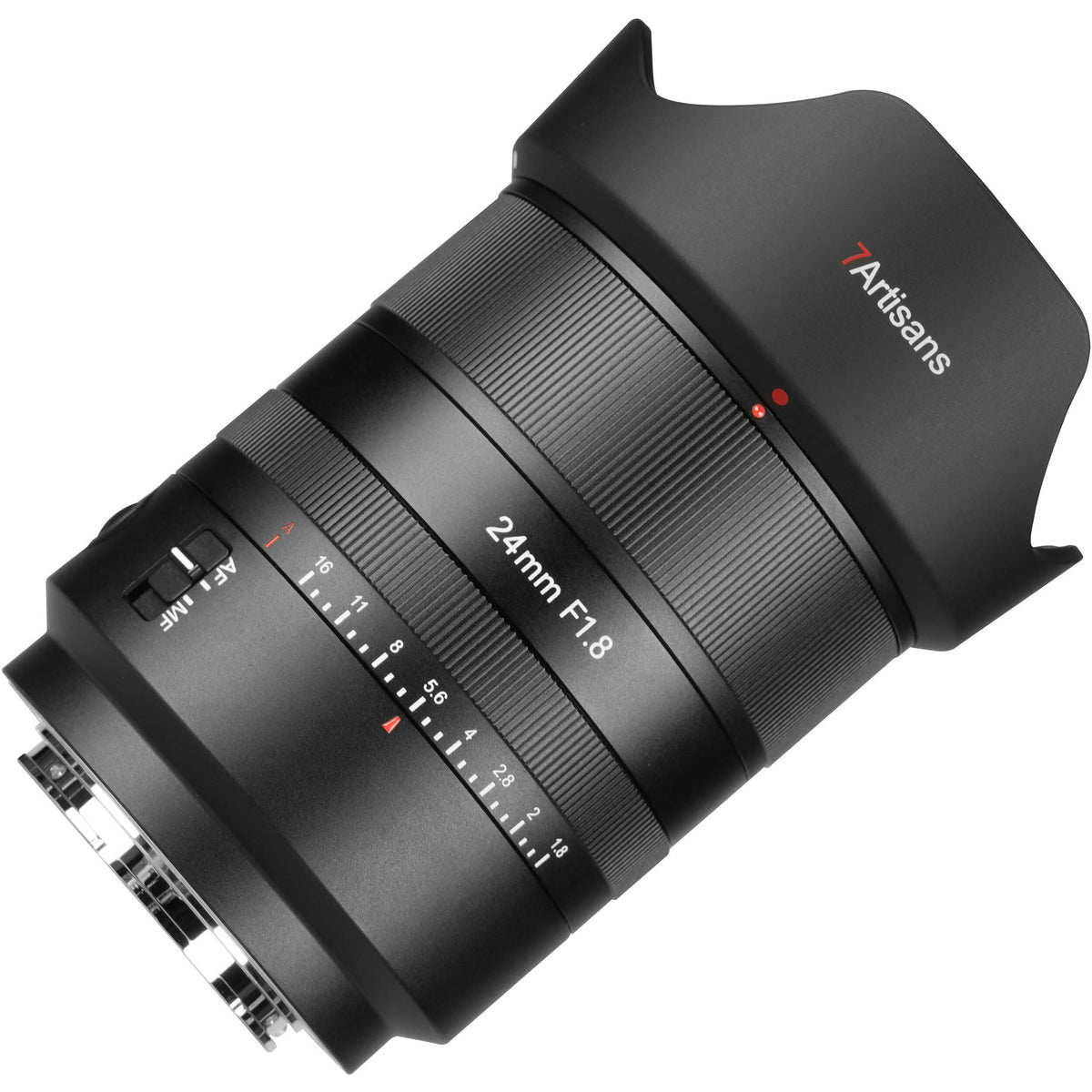 Lente 7Artisans 24mm f/1.8 AF - contenido de la caja