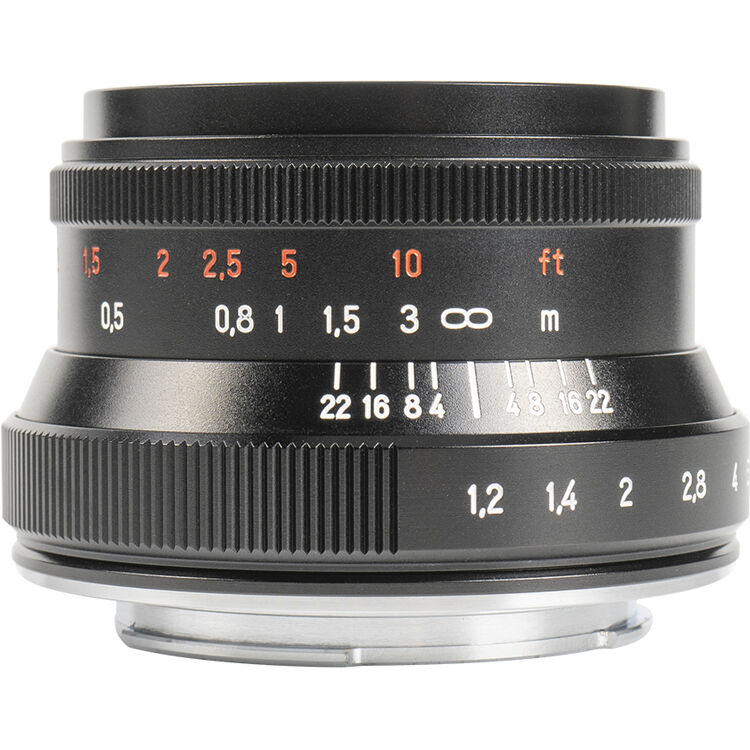 Lente 7Artisans 35mm f/1.2 Mark II (Negro) - detalle