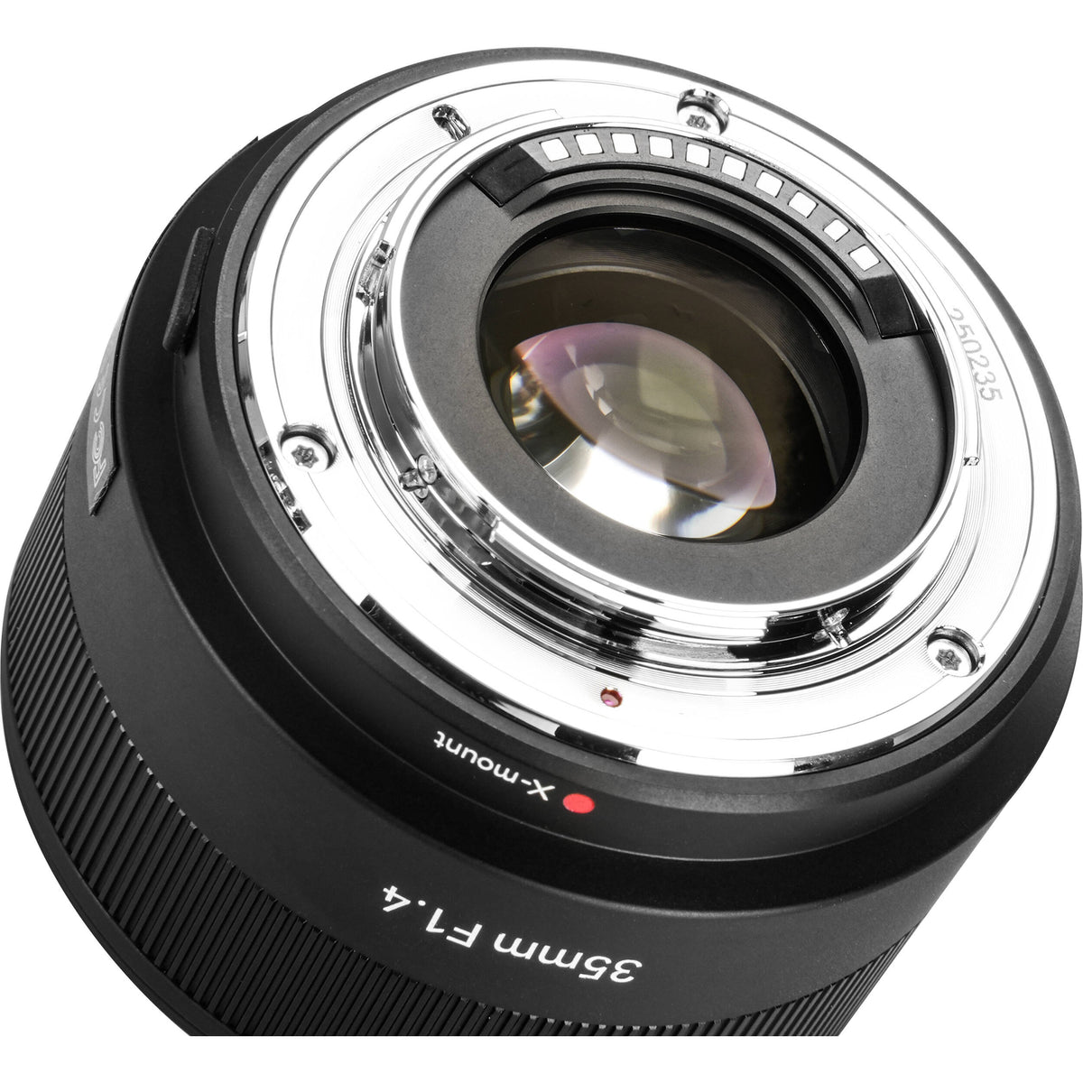 Lente 7Artisans 35mm f/1.4 AF (Negro) - vista lateral