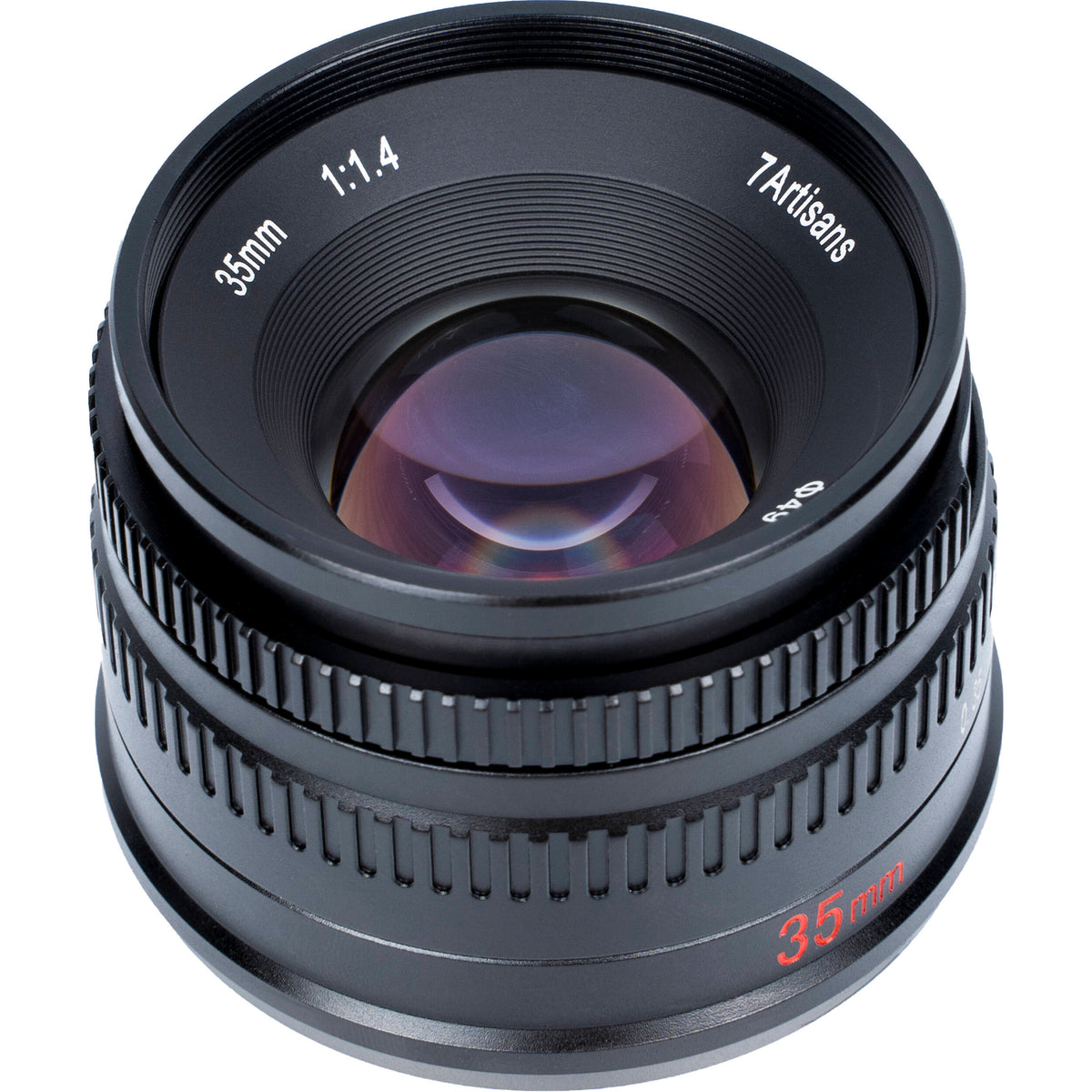 Lente 7Artisans 35mm f/1.4 (Negro) - vista principal
