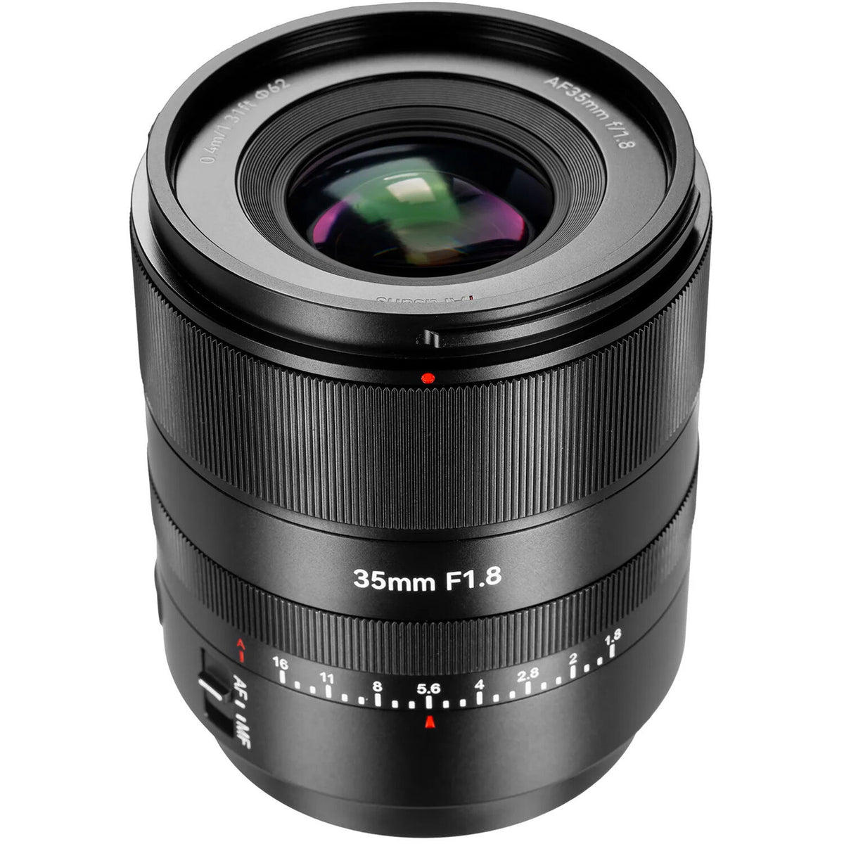 Lente 7Artisans 35mm f/1.8 AF - vista frontal