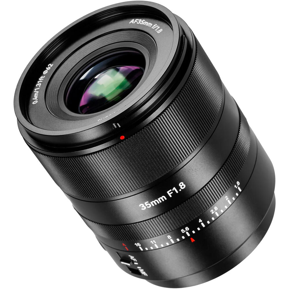 Lente 7Artisans 35mm f/1.8 AF - vista lateral