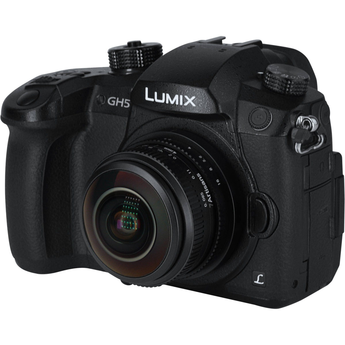 Lente 7Artisans 4mm f/2.8 Circular Fisheye - detalle