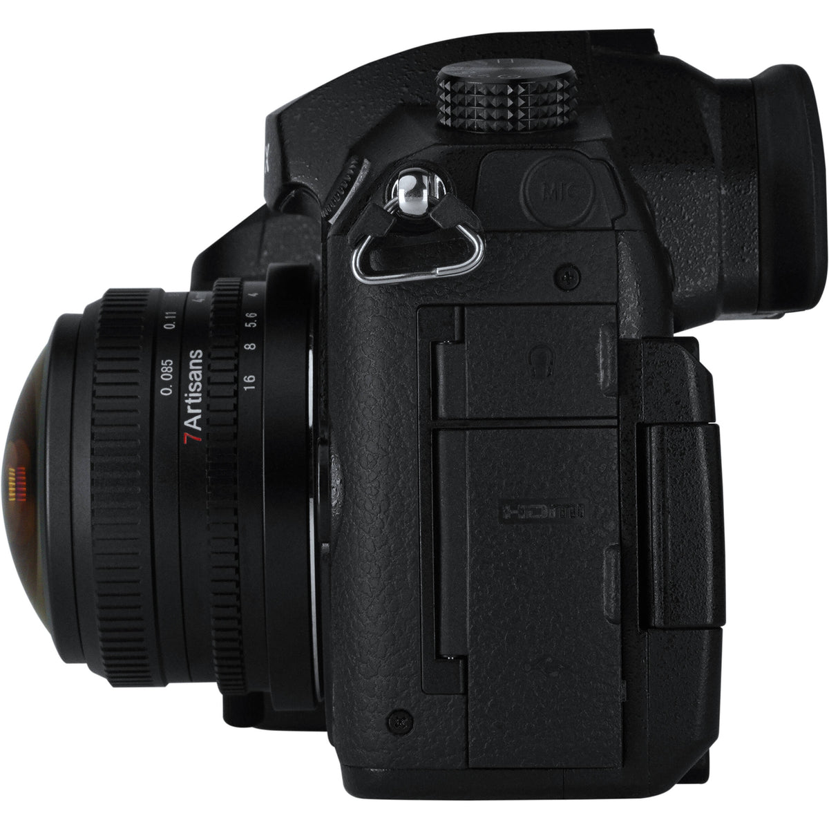 Lente 7Artisans 4mm f/2.8 Circular Fisheye - contenido de la caja