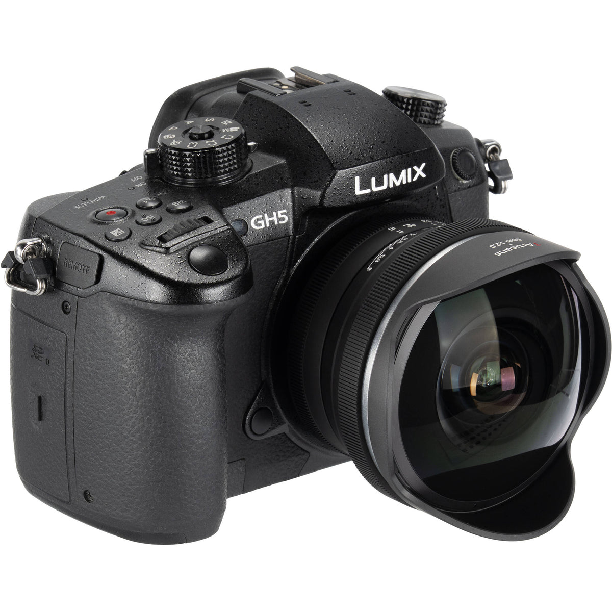 Lente 7Artisans 6mm f/2 Fisheye - en uso