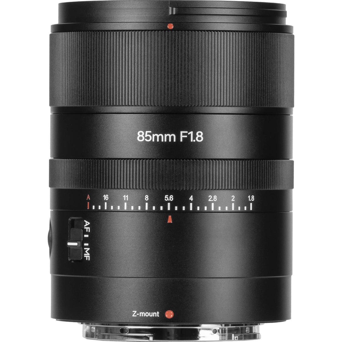 Lente 7Artisans 85mm f/1.8 AF - vista principal