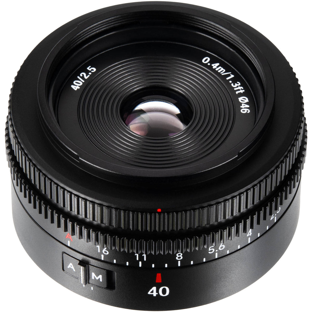 Lente 7Artisans AF 40mm f/2.5 - detalle