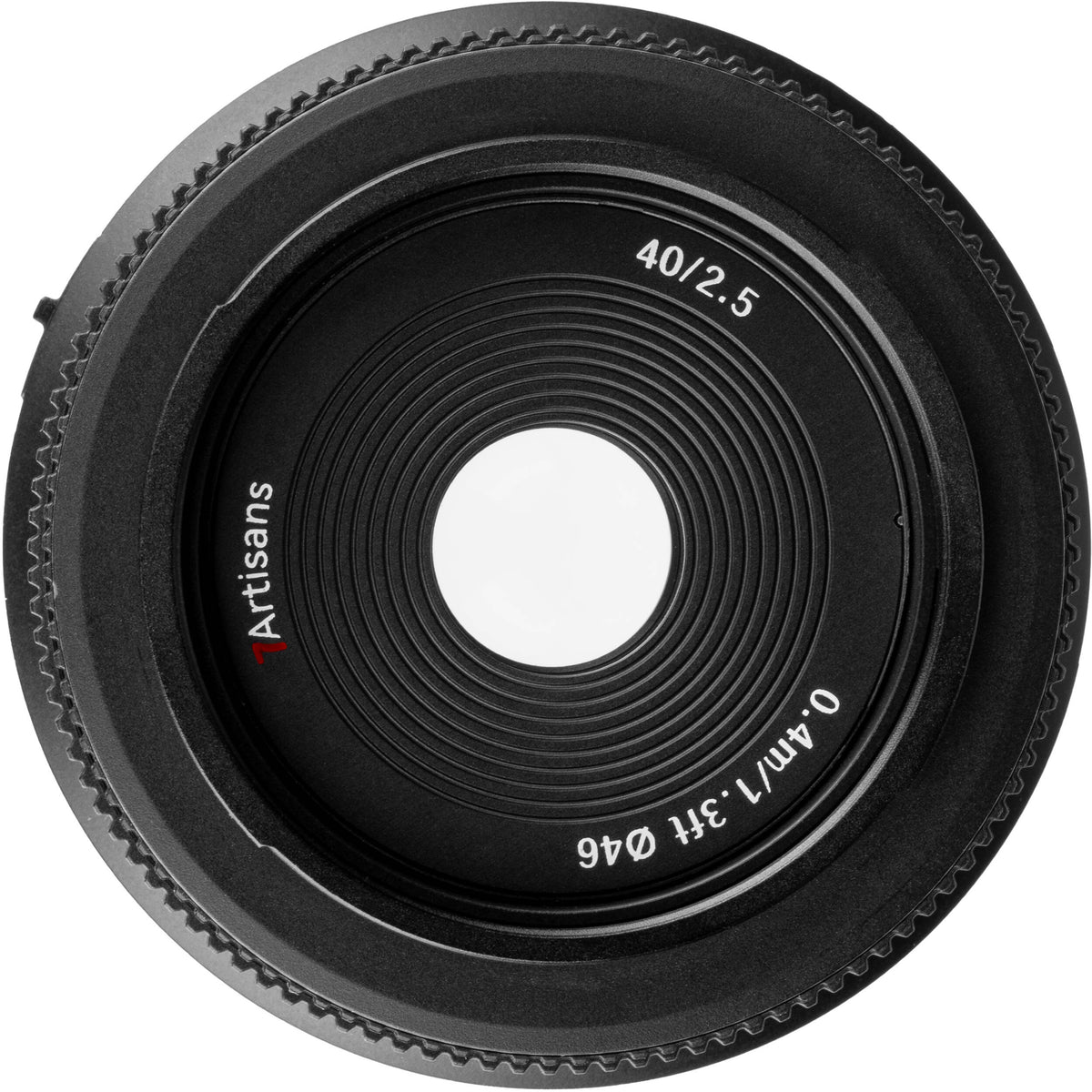 Lente 7Artisans AF 40mm f/2.5 - detalle