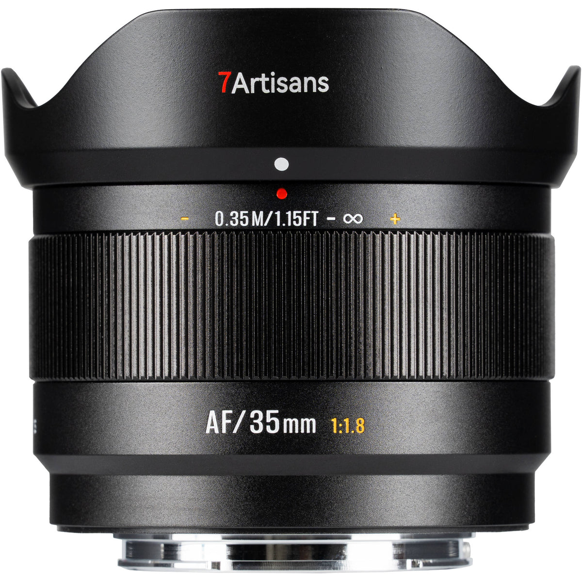 Lente 7Artisans Lite Series 35mm f/1.8 AF (Negro) - detalle