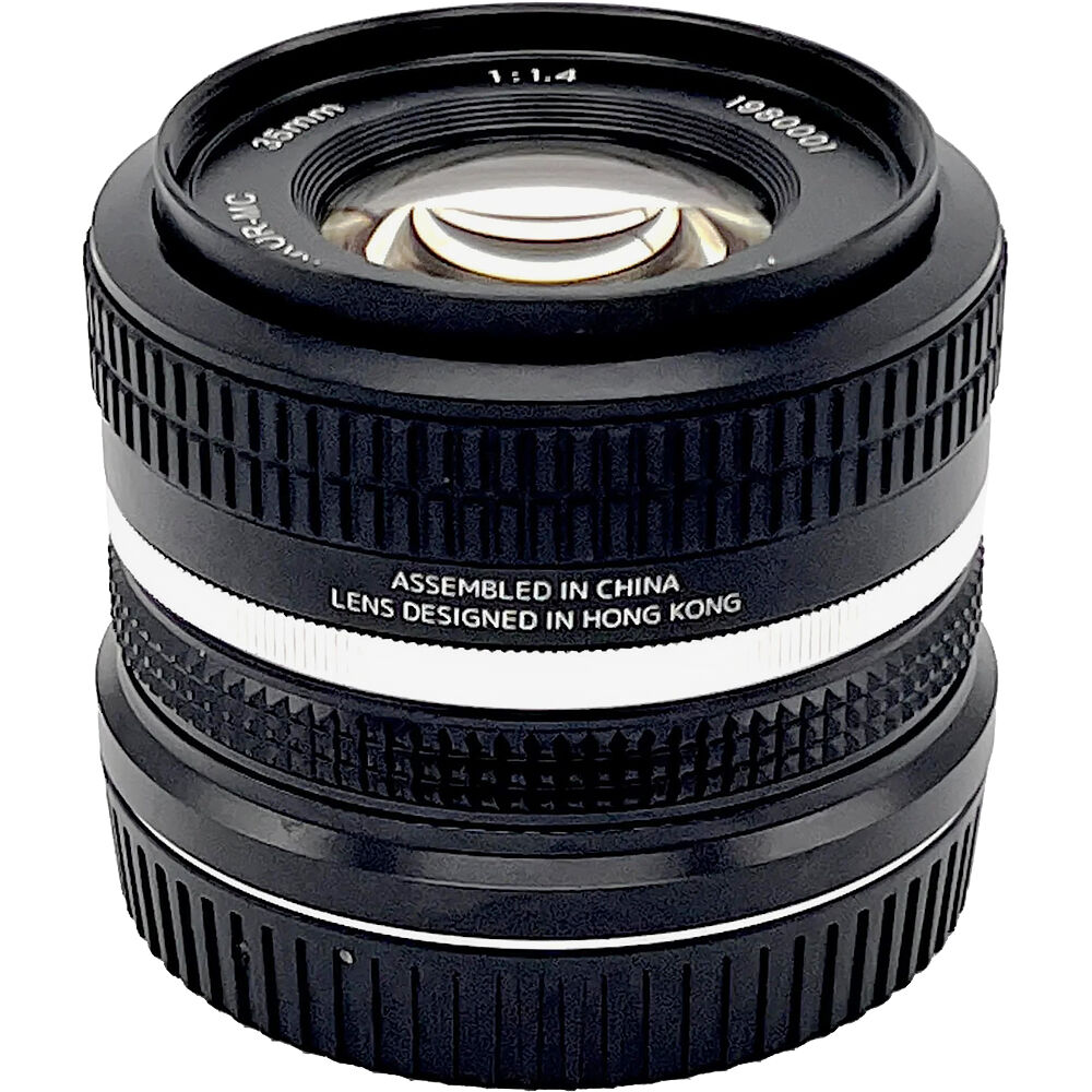 Lente Artra Lab Nonikkor-MC 35mm f/1.4 (1980s) - vista frontal