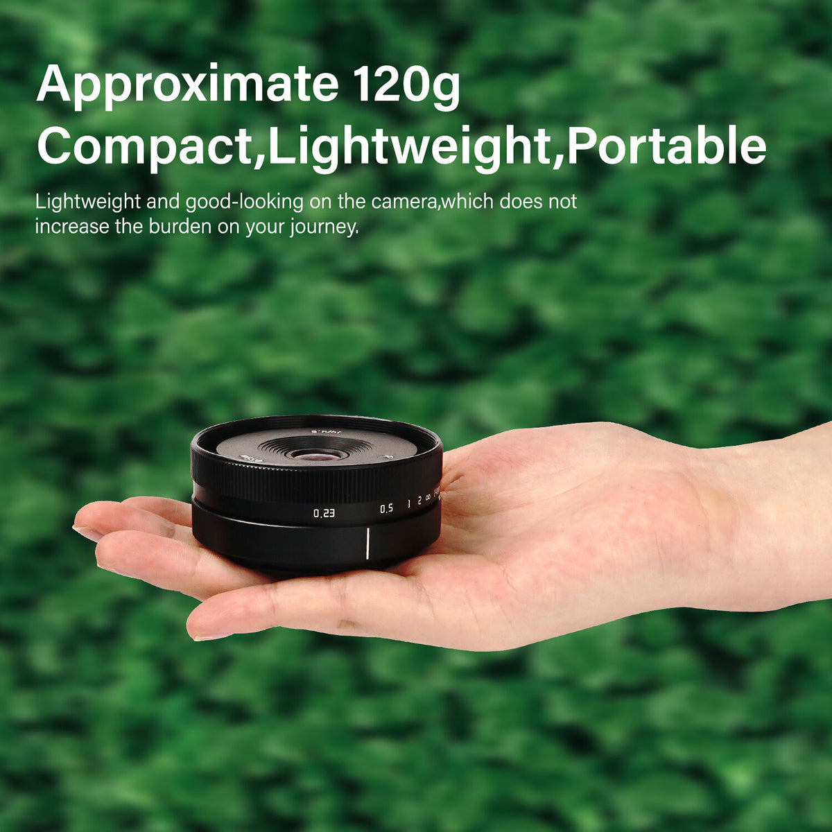 Lente AstrHori 14mm f/4.5 (Negro) - contenido de la caja