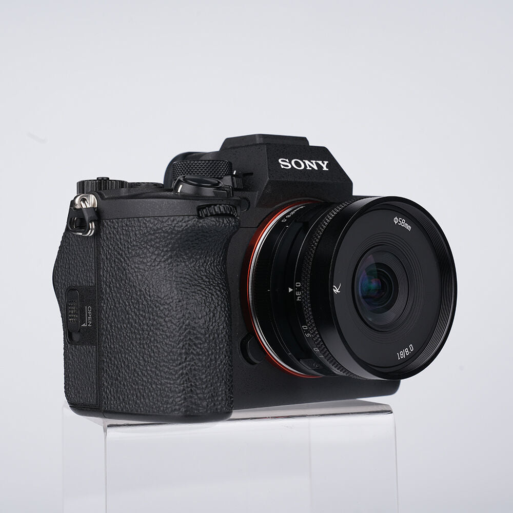Lente AstrHori 18mm f/8 Shift (Negro) - detalle