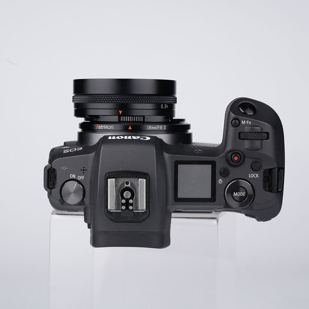 Lente AstrHori 18mm f/8 Shift (Negro) - contenido de la caja