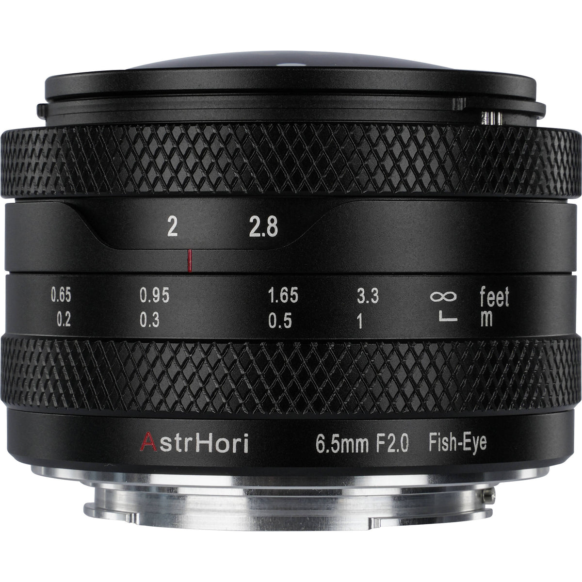 Lente AstrHori 6.5mm f/2 Fisheye - vista principal