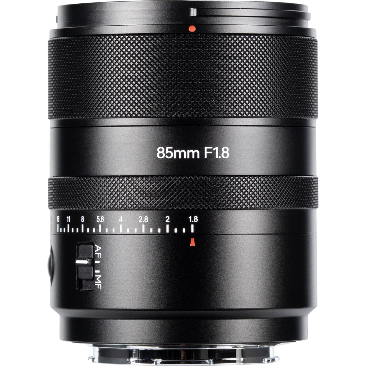 Lente AstrHori 85mm f/1.8 II Full Frame AF - vista lateral